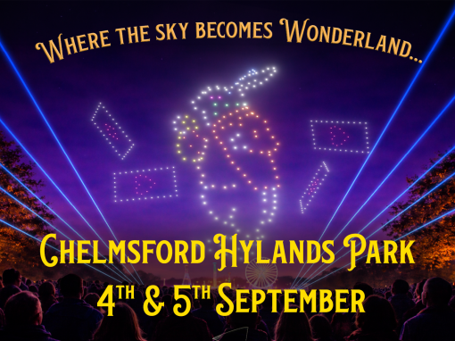 A Curious Adventure – The Alice in Wonderland Drone Spectacular – Hylands Park